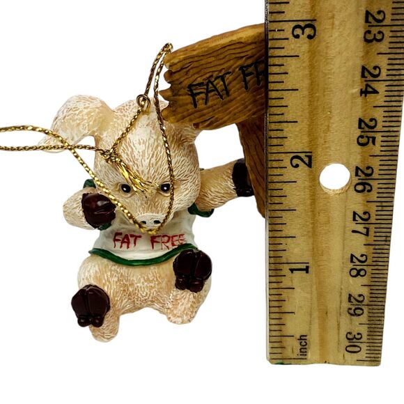 Christmas tree Ornament Lot Holiday Nativity Snowman Boots Pig Mouse Rat Vintage - Picture 12 of 16